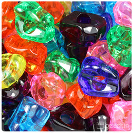 JELLY MIX TRANSPARENT PLASTIC ICE CHUNKS