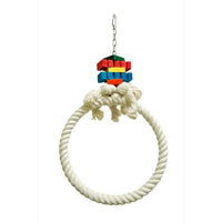 COTTON HOOP RING