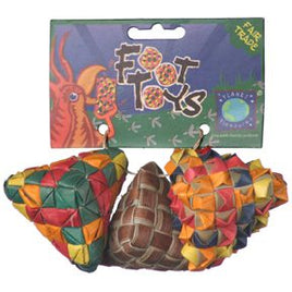 WOVEN DIAMOND FOOT TOY