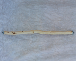 MANZANITA DOUBLE BOLTED STRAIGHT PERCH SAND BLASTED
