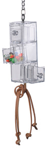 3 SLIDING DRAWERS FORAGING TOY