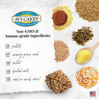LAFEBER CLASSIC AVI-CAKES FOR SMALL BIRDS